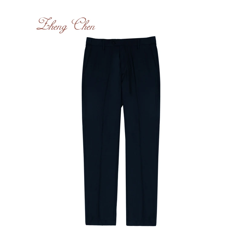 （高端黑标）天花板精纺13.5milmil国王羊毛西裤 Y-ZP95888