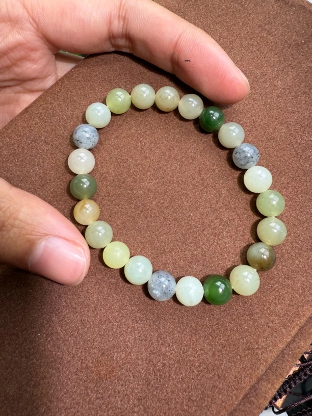 新疆和田玉卡8多宝手串