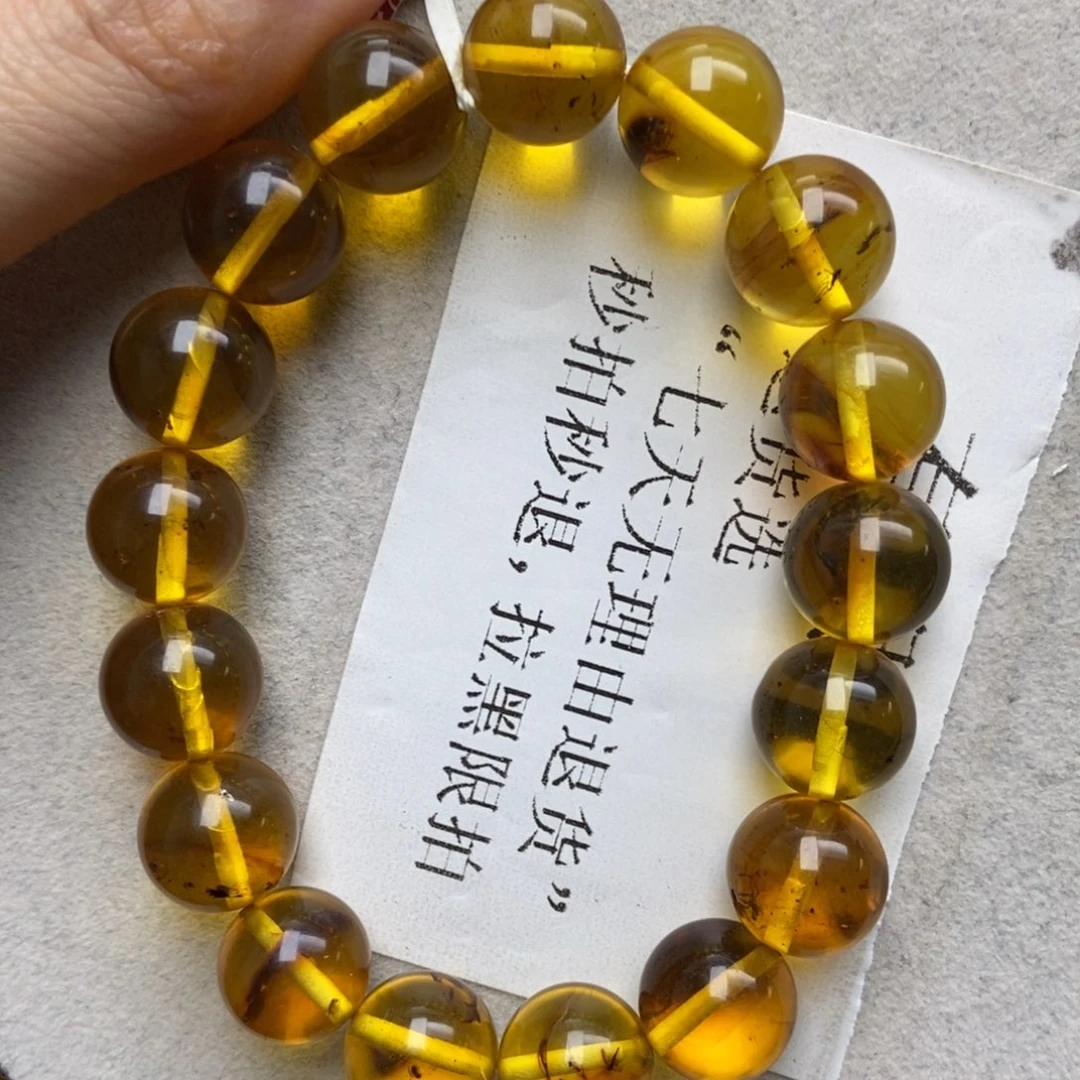 琥珀未镶嵌珠宝奇石