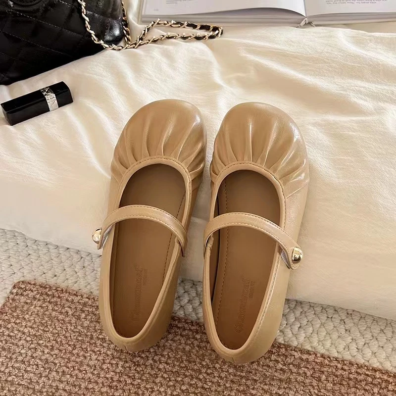 春季时尚小皮鞋英伦风软底舒适百搭款乐福单鞋YD511或511