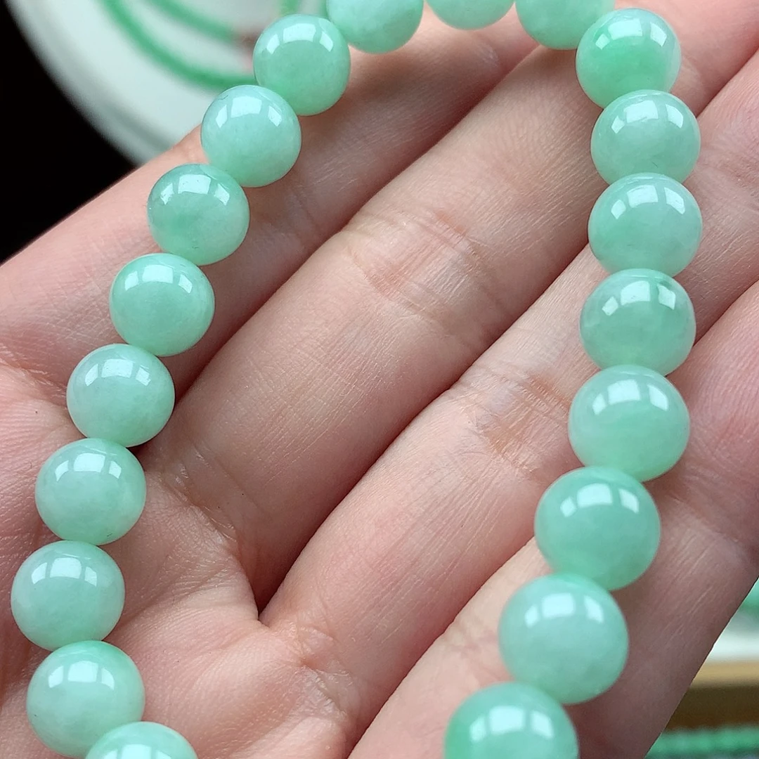 翡翠未镶嵌手链翡翠