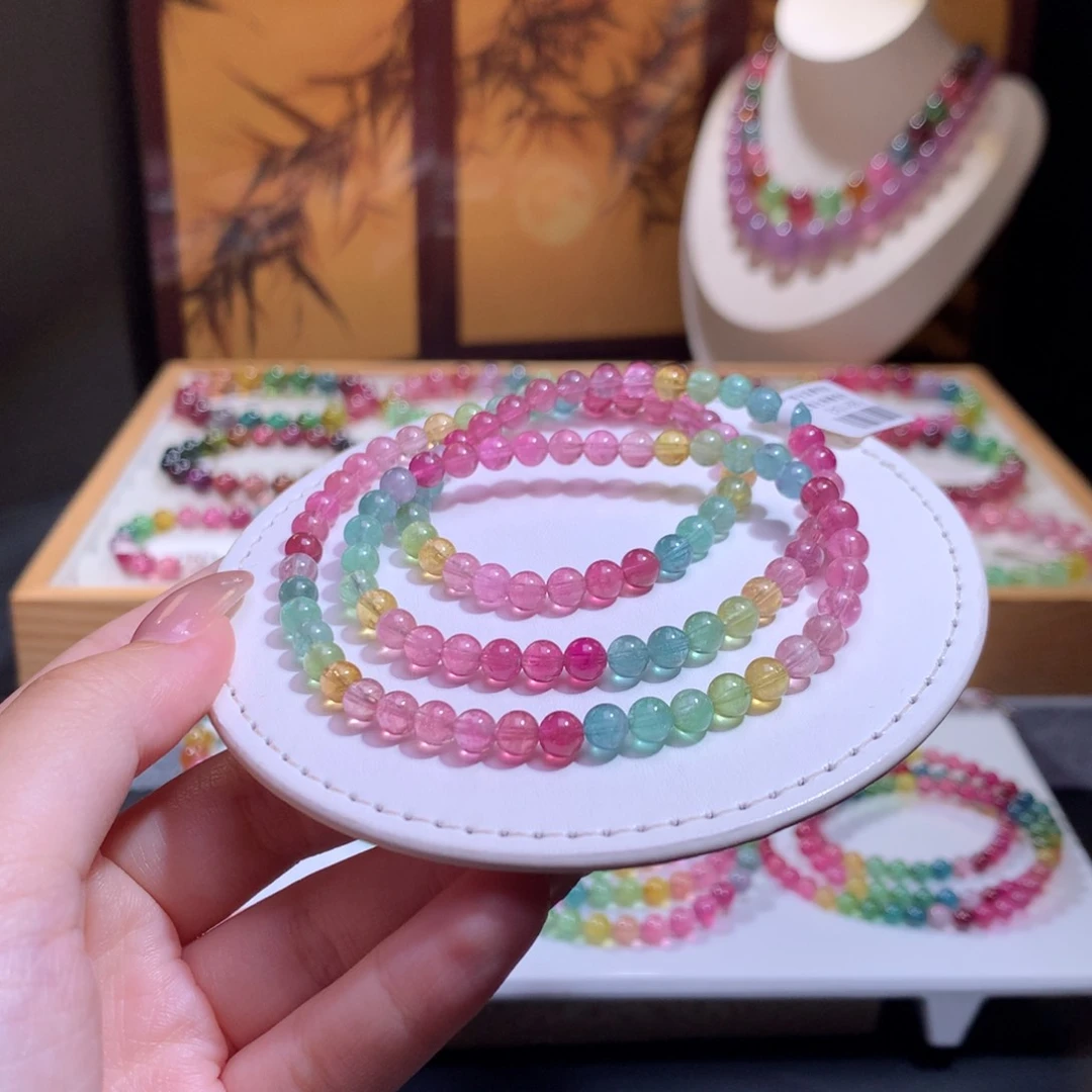 未镶嵌手链碧玺碧玺