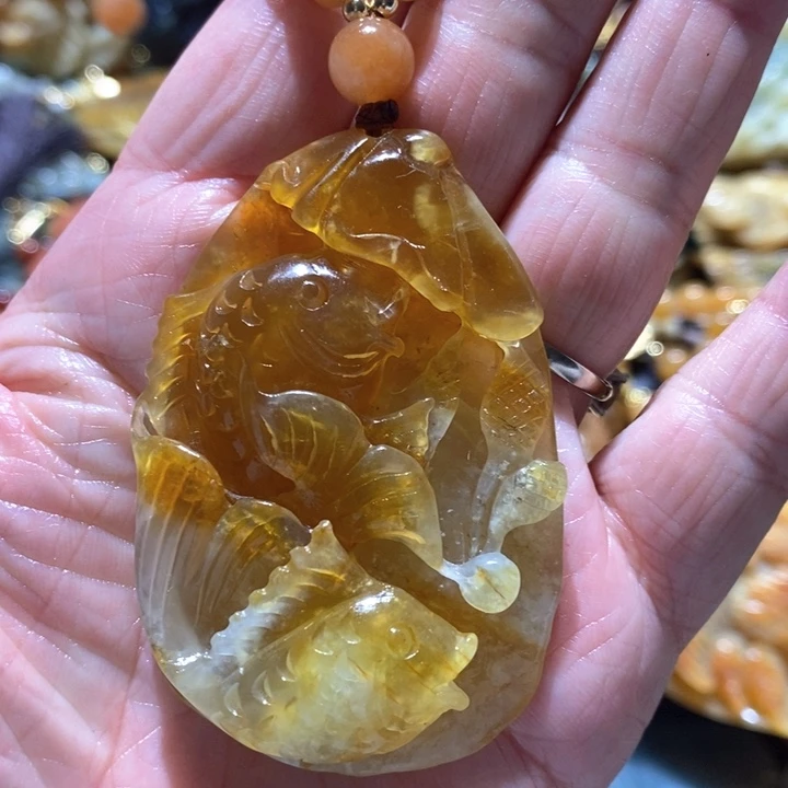 岫玉未镶嵌毛衣链