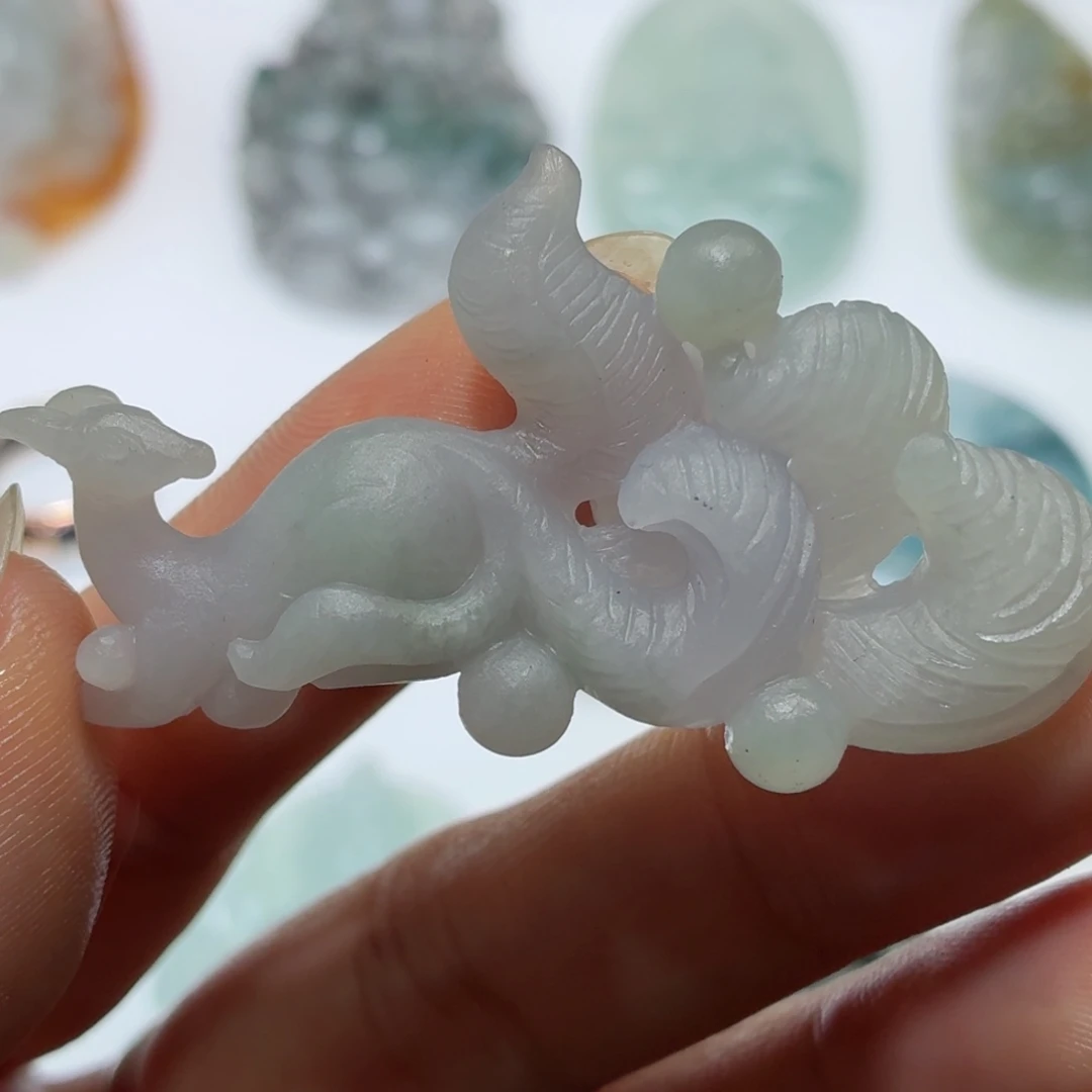 定制翡翠未镶嵌毛货