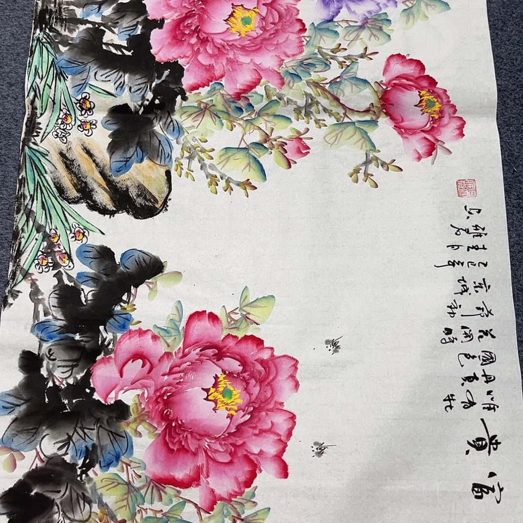 国画国画纯手绘作品