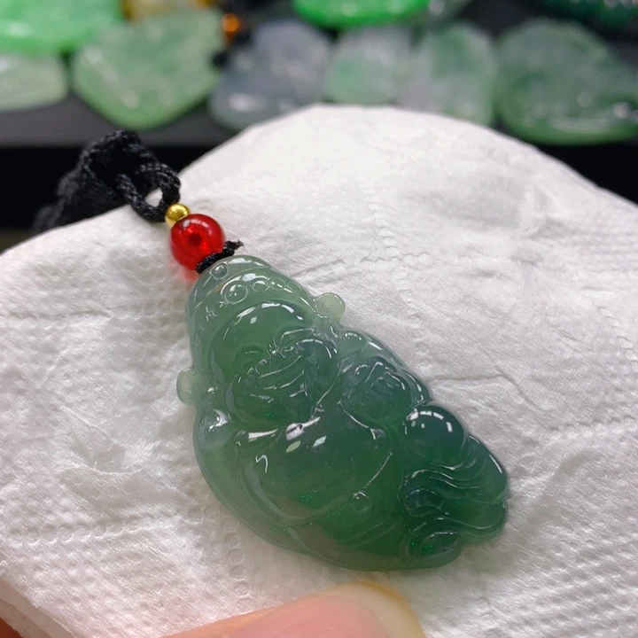 翡翠未镶嵌挂件翡翠