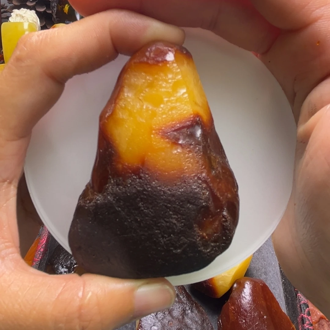 定制琥珀未镶嵌琥珀蜜蜡原石定制