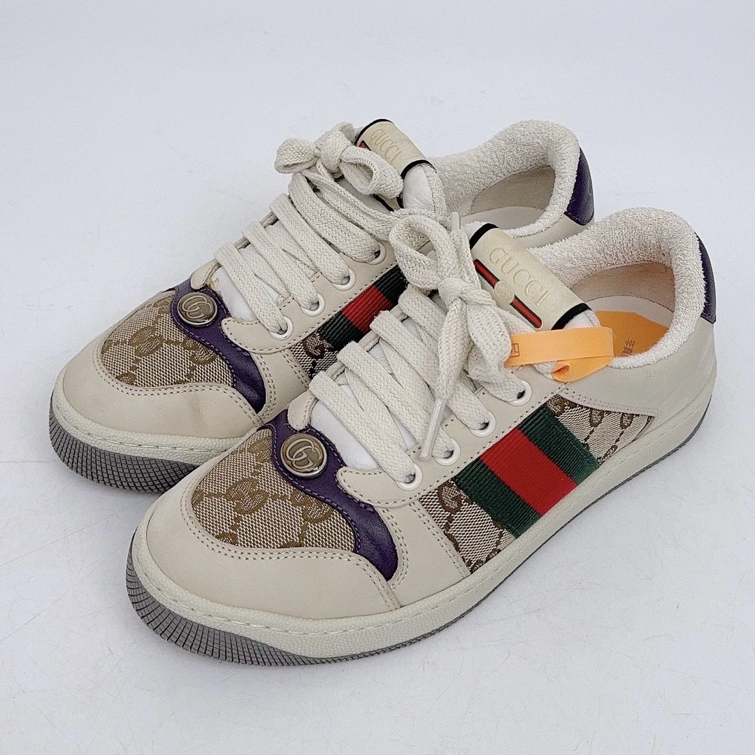 99新 GUCCI/古驰 35.5码/小脏鞋/98新/jm07127