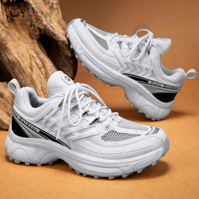 轻便透气春季网面男鞋