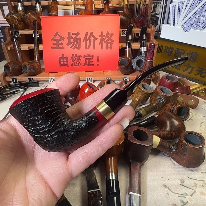 啊***成石楠木烟斗 一物一图