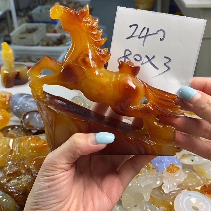 玛瑙/玉髓吊坠(不含链)未镶嵌艾**雅