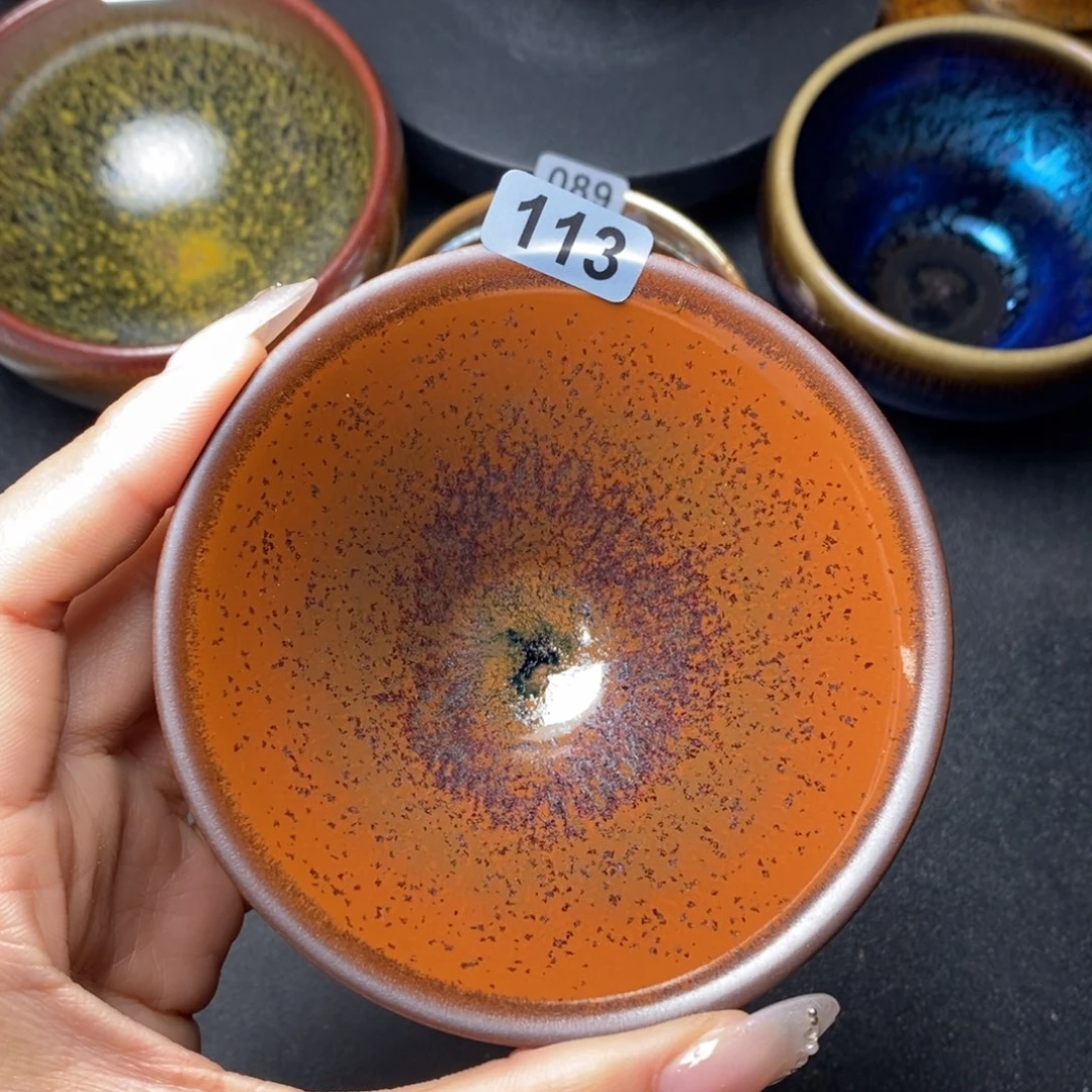 茶盏建窑建盏主人杯113