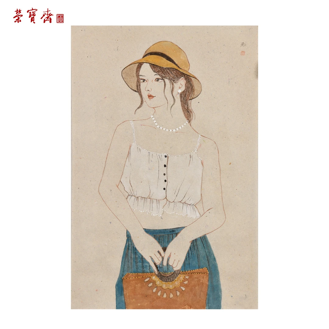 早28（F34672）《秋梦系列》书画 纸本 67*45cm