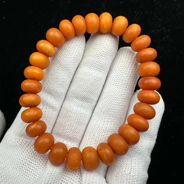 C1117天然原矿俄料蜜蜡 老蜡单圈10+mm 支持复检 假一罚四G01