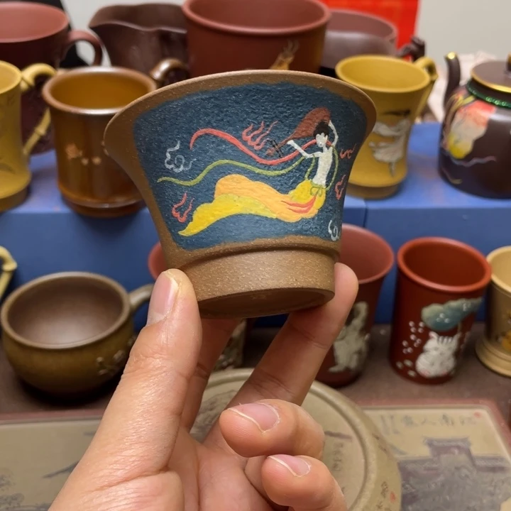 紫砂茶杯紫砂主人杯