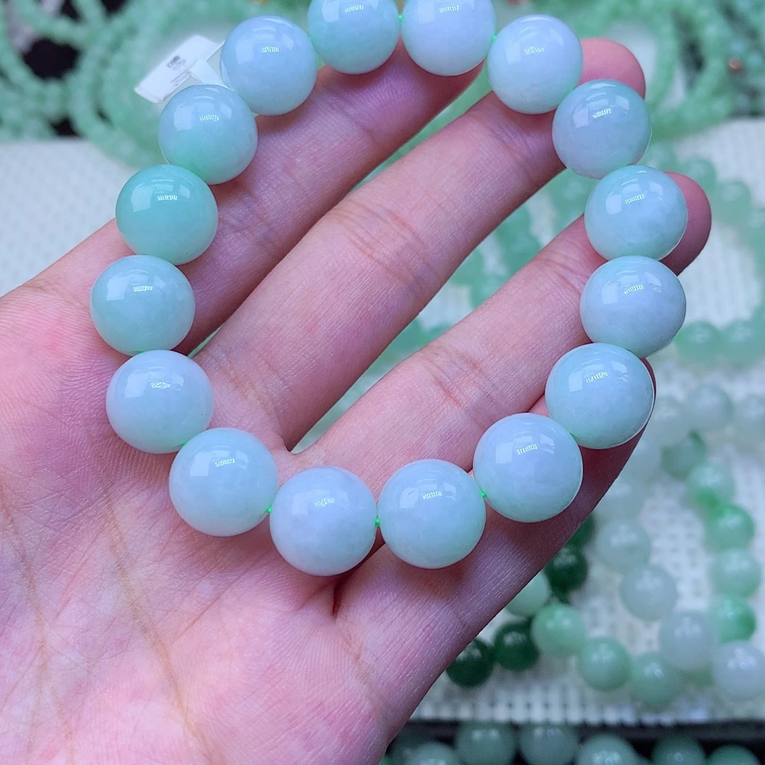 翡翠未镶嵌毛衣链