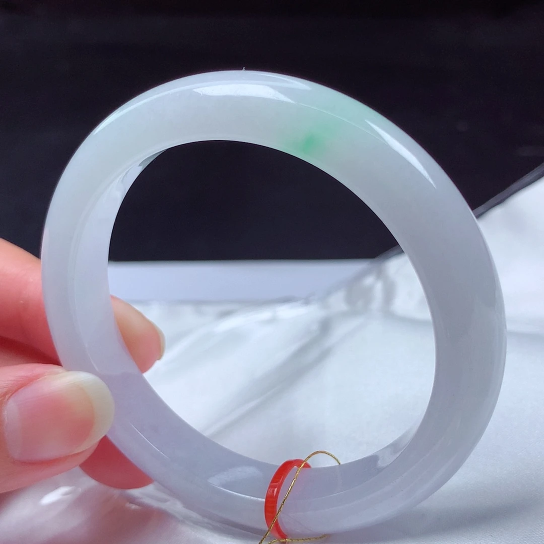 翡翠未镶嵌手镯55圈m114361