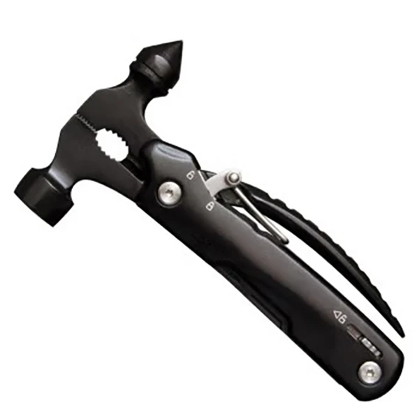 户外便携多功能安全锤破窗救生野营组合折叠轻便探险装备 破窗锤