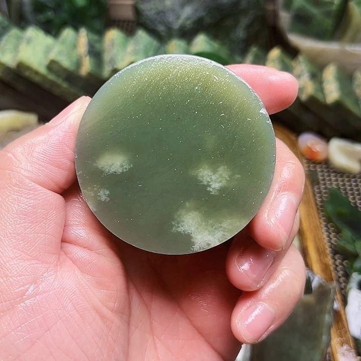 和田玉玉牌未镶嵌期*
