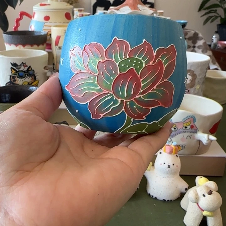 摆件景德镇原创手作陶瓷
