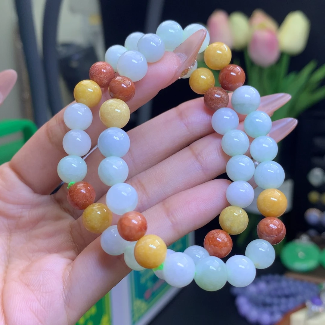 翡翠颈饰未镶嵌返