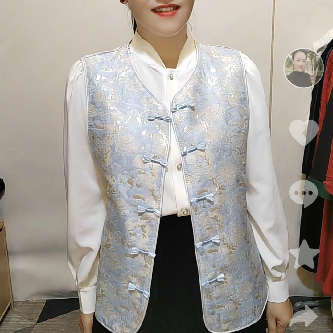 樱花款新国风马甲