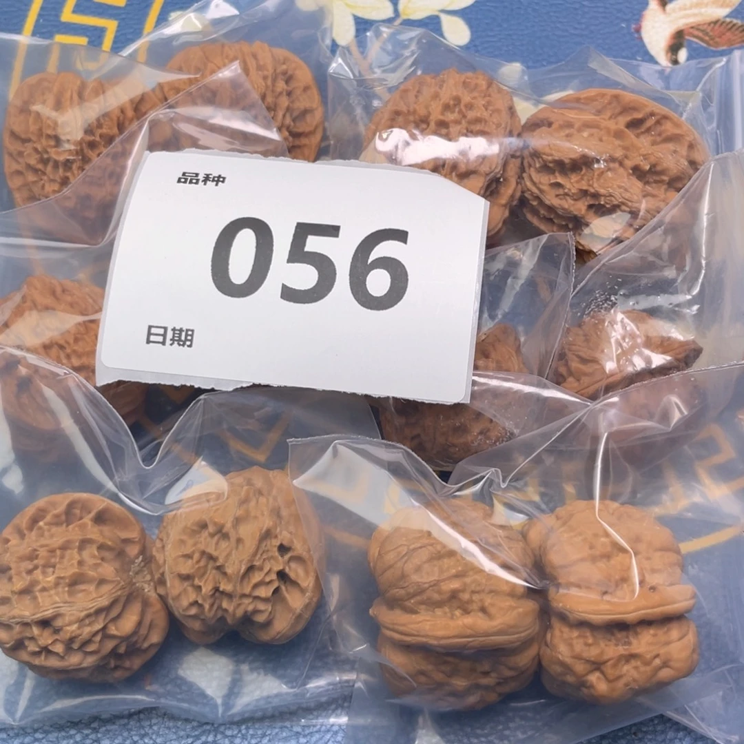 把件文玩核桃56号6对带练手蛙