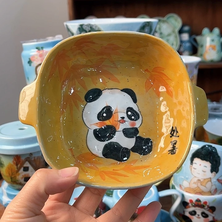 陶景德镇釉下手绘陶瓷