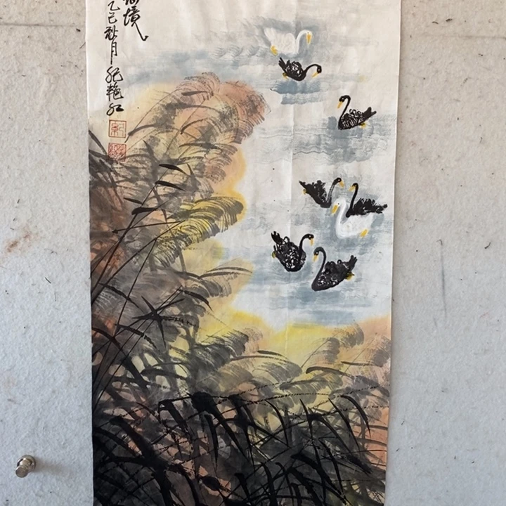 国画亲笔手绘原创