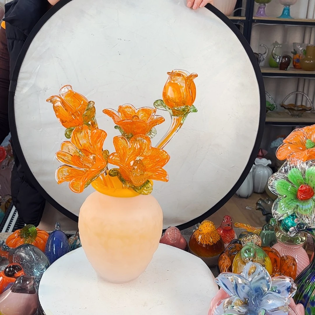 5花1瓶 家悦琉璃品瓶不完美福利