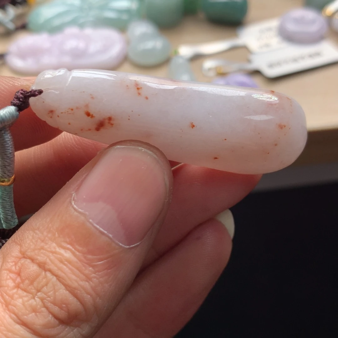 颈饰未镶嵌翡翠吊坠