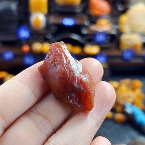 田黄石幸***子红田石原石