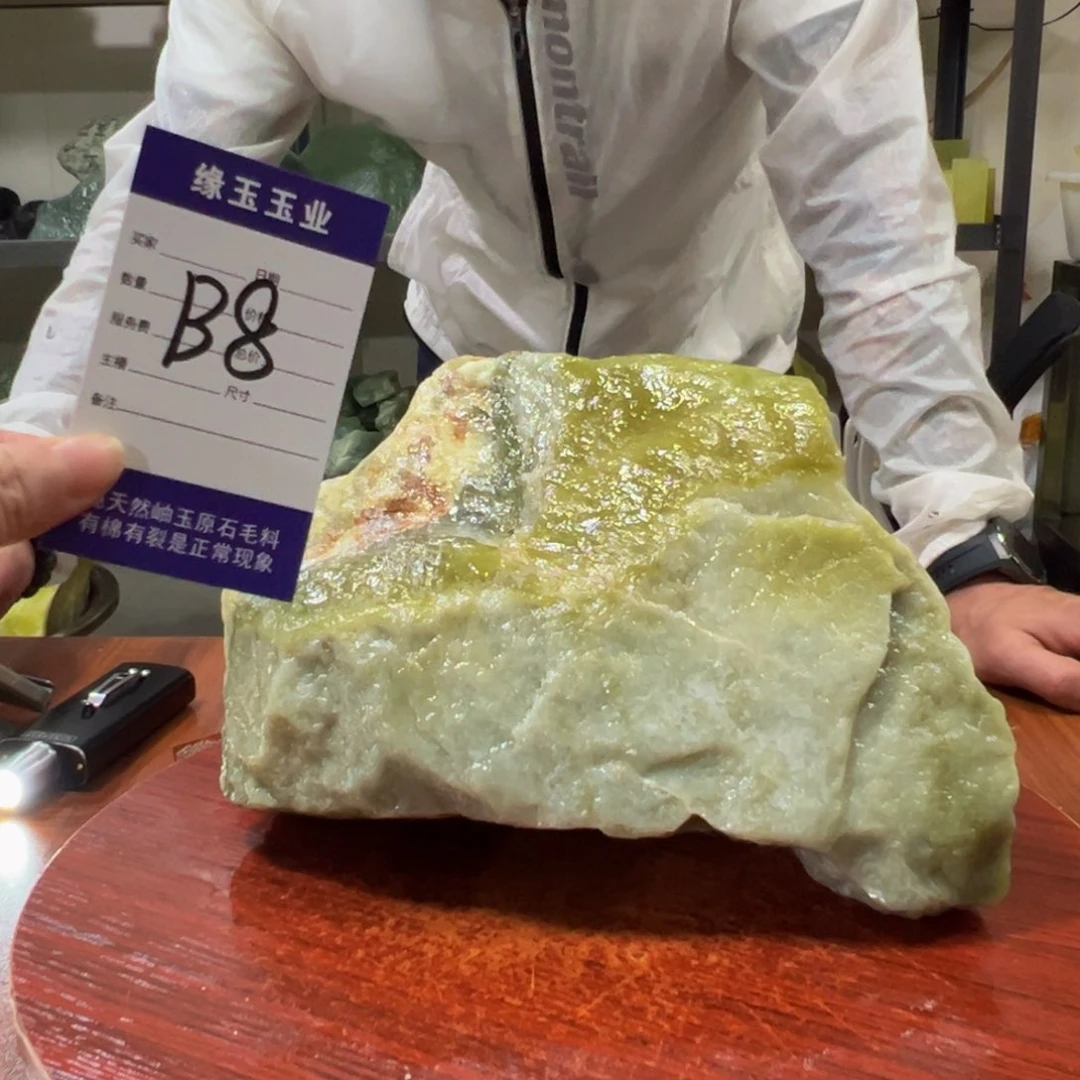 蛇纹石玉未镶嵌原石B8
