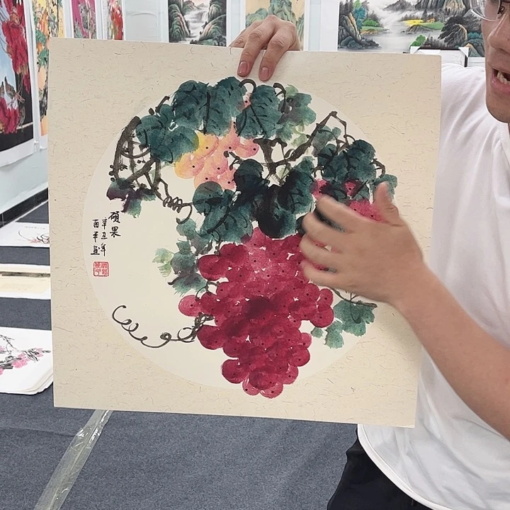 国画宣纸国画作品纯手绘