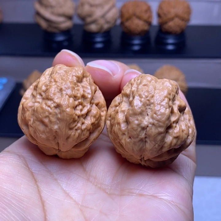 把件文玩核桃玉龙金蟾64