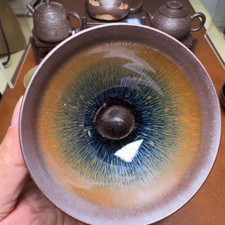 茶盏灶成龙窑柴烧作品2