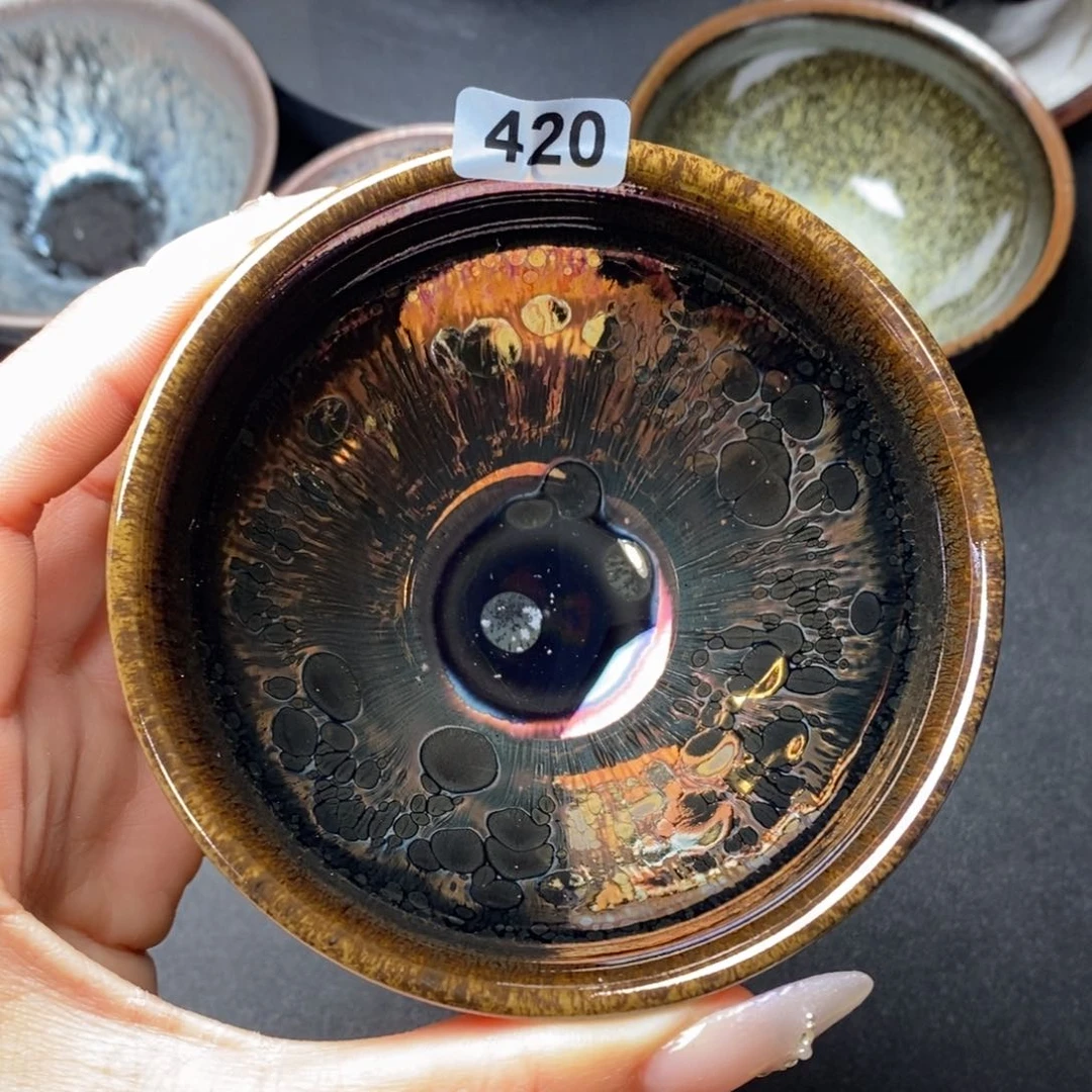 茶盏建窑建盏主人杯420