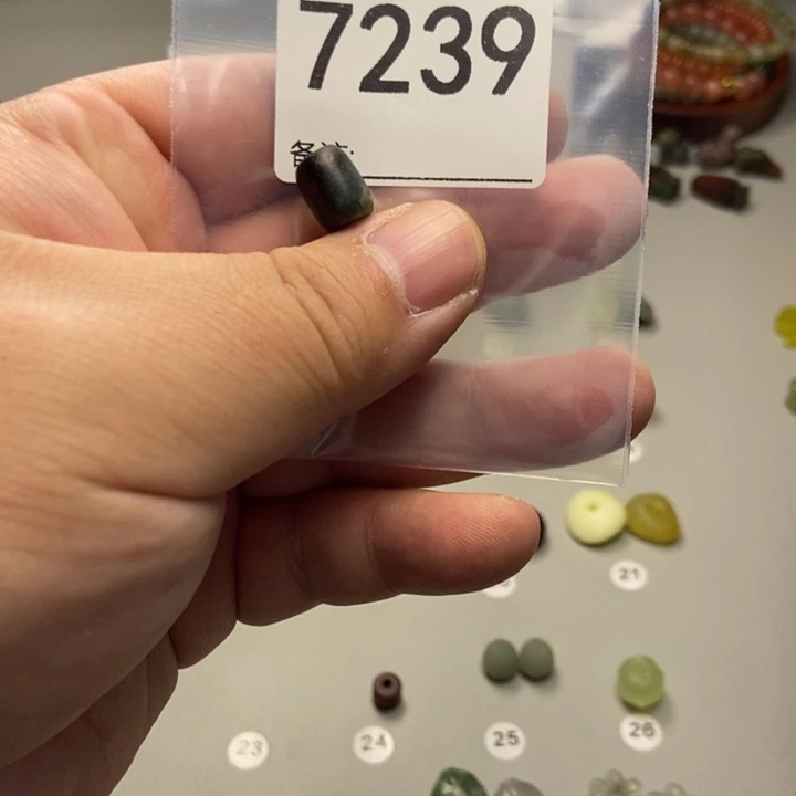 杨***蛇纹石玉未镶嵌项链