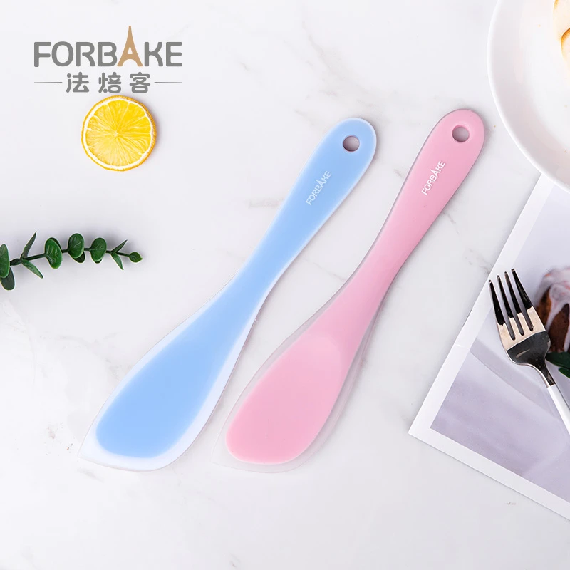 法焙客硬质硅胶刮刀欧标材质牛轧糖雪花酥奶油刮刀耐高温不粘锅用