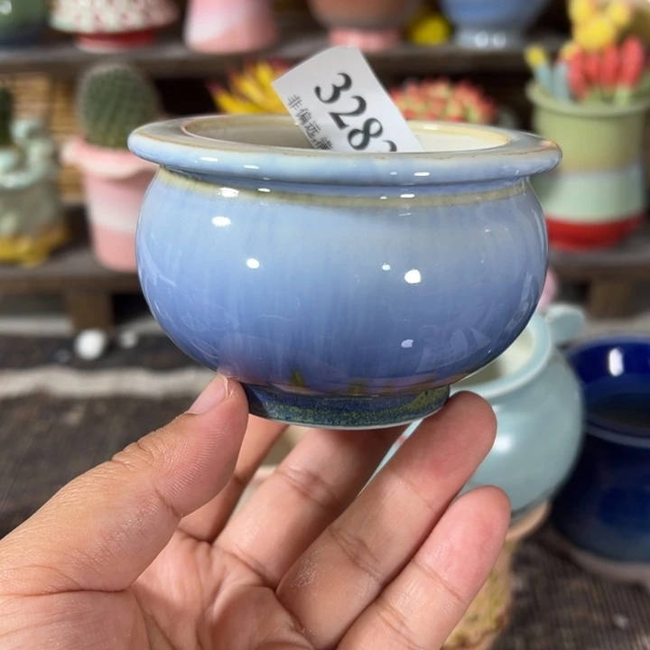 口6 手工花盆满30包邮