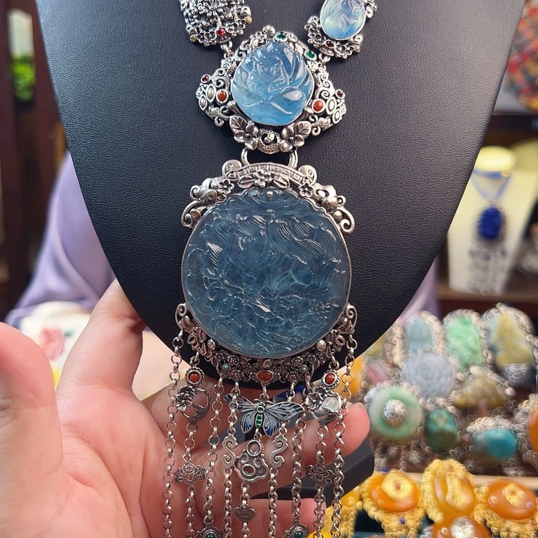 925银珐琅锦象原创设计款套链