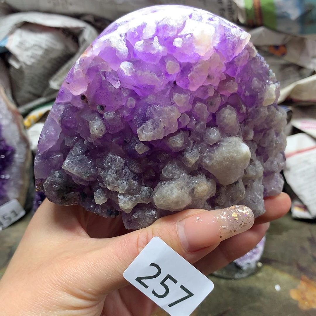 紫晶大型摆件（非配饰）未镶嵌