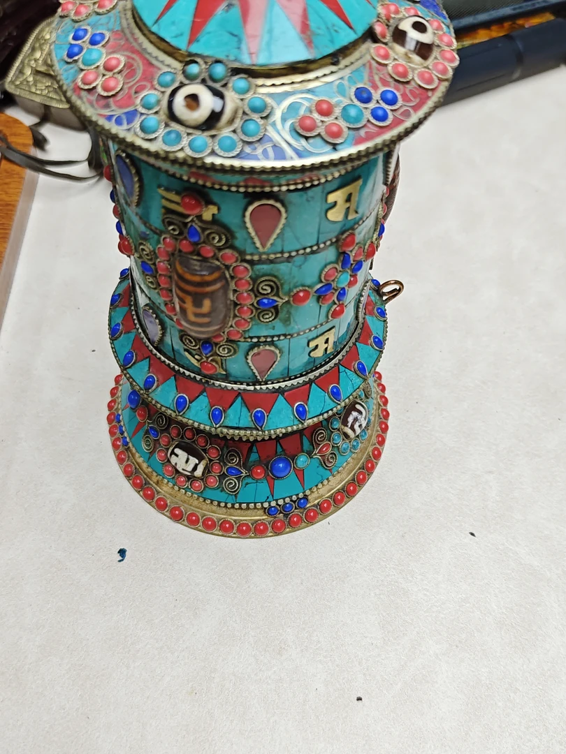 574号精品蓝色摆件