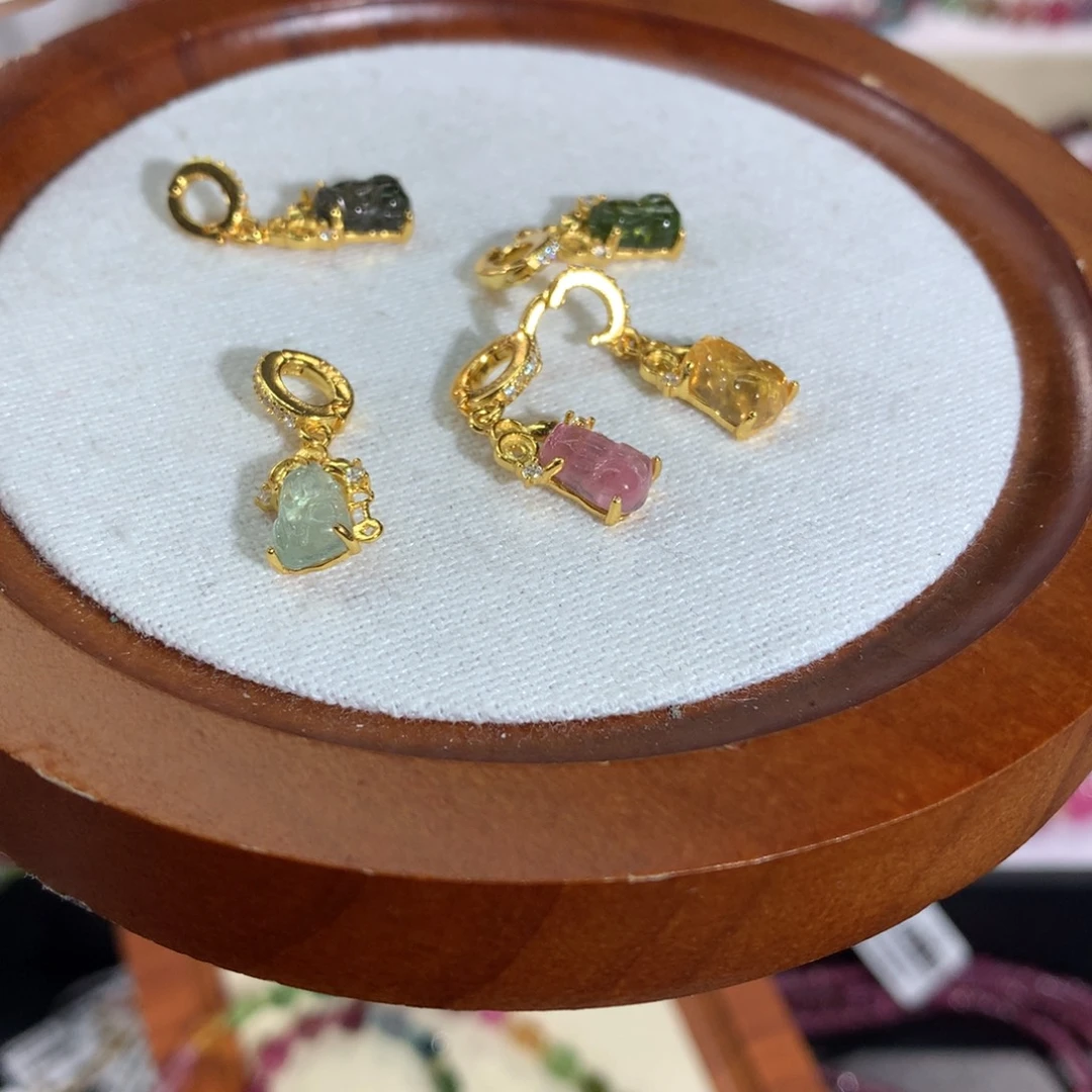 未镶嵌碧玺手串手链多样性发其一