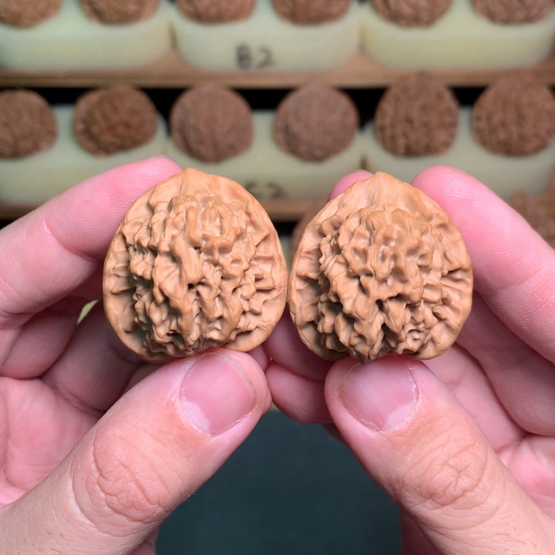 吊坠文玩核桃35秦岭三角秦闷全品