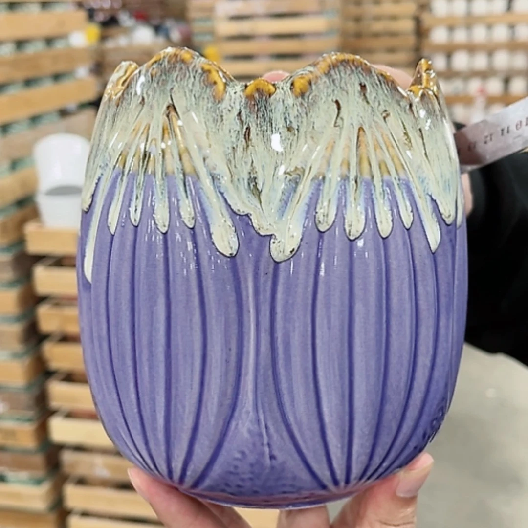 【闪购商品】陶瓷花盆