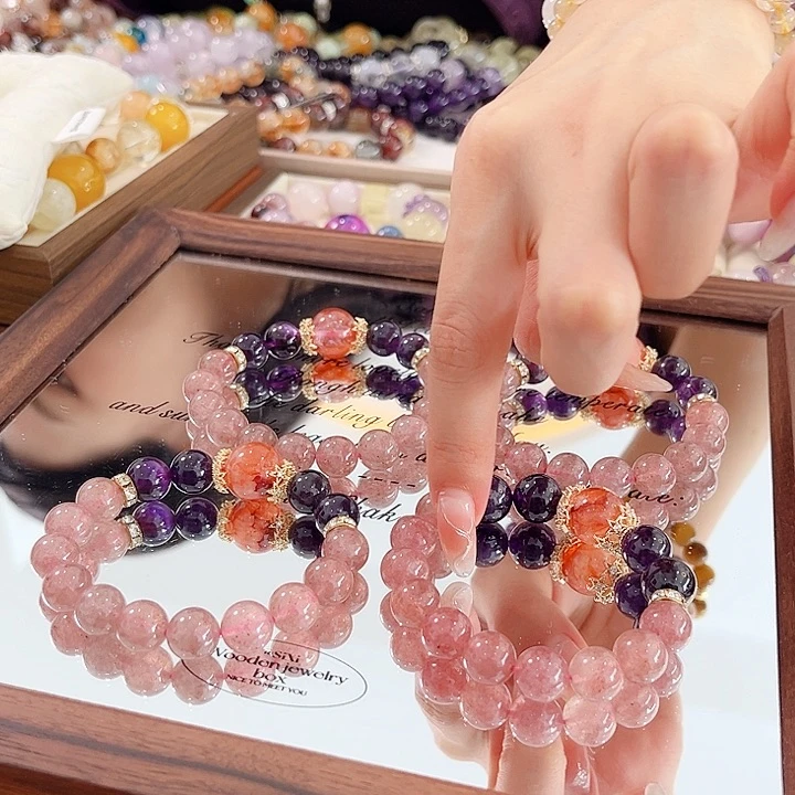 未镶嵌手链水晶yyh