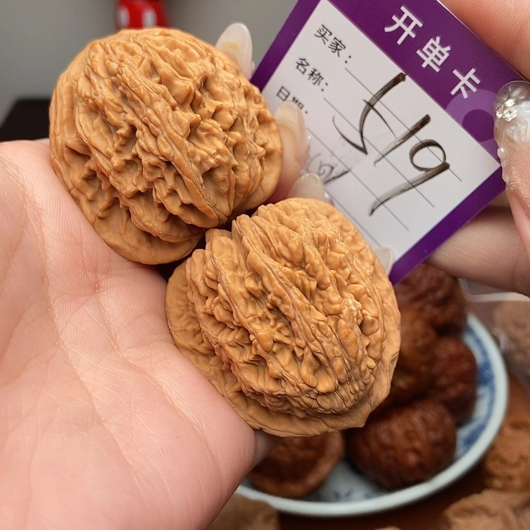 吊坠文玩核桃虎头42