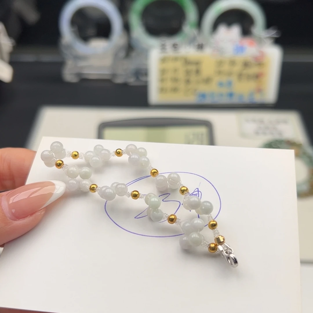 未镶嵌手链翡翠翡翠