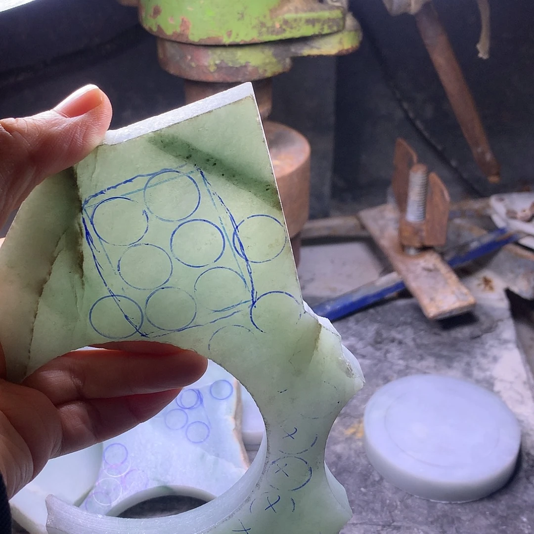 思***冰定制翡翠未镶嵌挂件